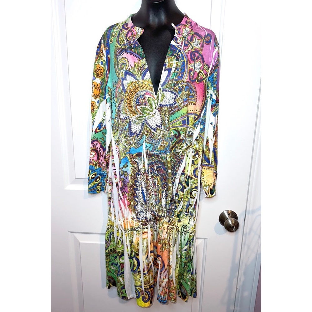 S-Twelve rhinestone dress